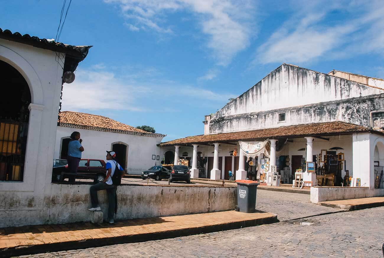 Fachada do Mercado da Ribeira em Olinda 