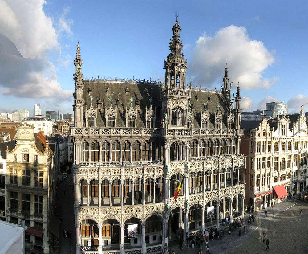 A Maison du Roi, na Grand Place, em Bruxelas.