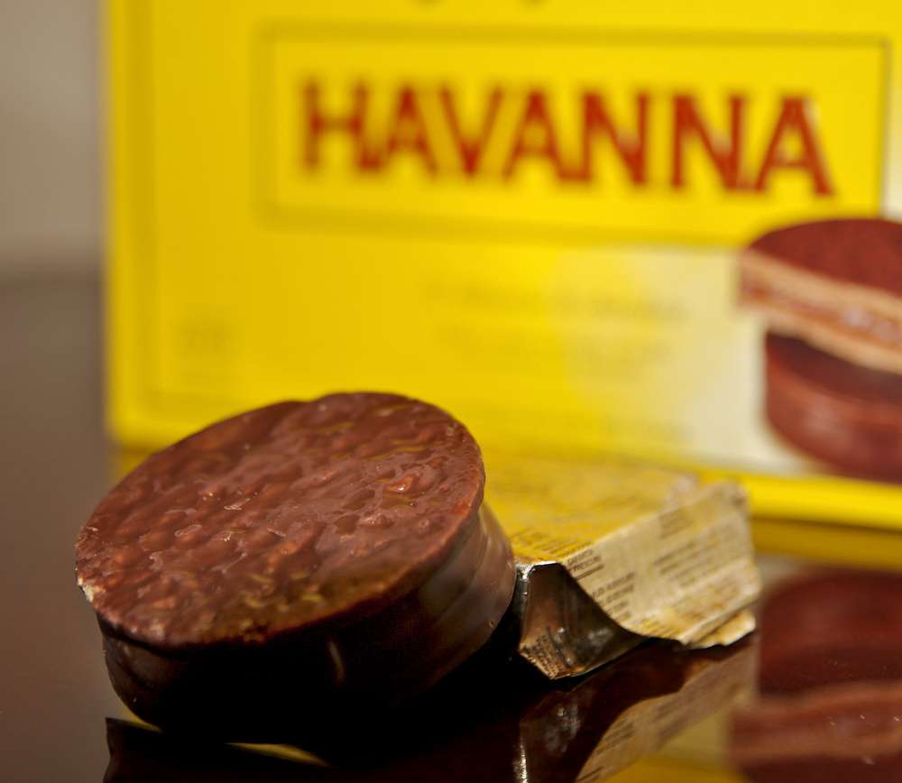 Alfajor da marca Havanna.