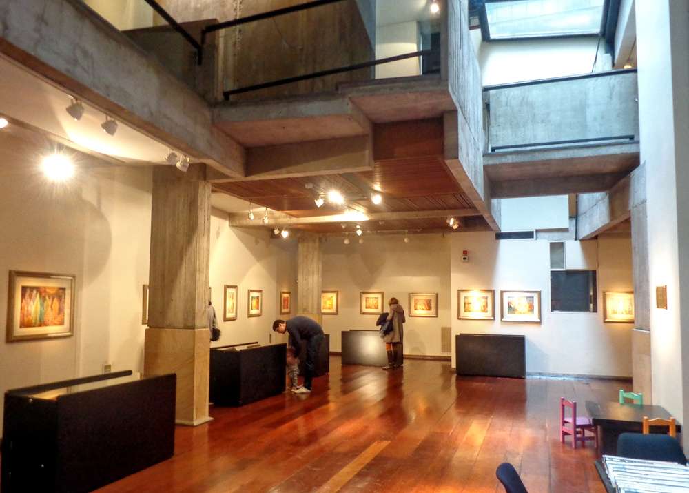 O interior do Museo Xul Solar, em Buenos Aires.