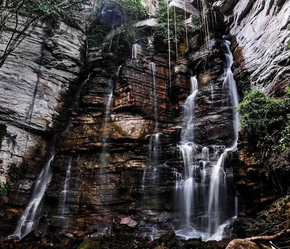 A Cachoeira do Recanto Verde é umas das quedas d´água no caminho até a Cachoeira do Buracão.