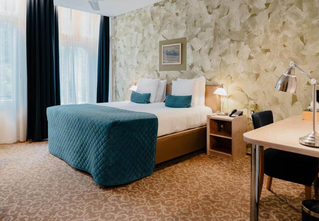 Quarto do Hotel Fita, em Amsterdam.