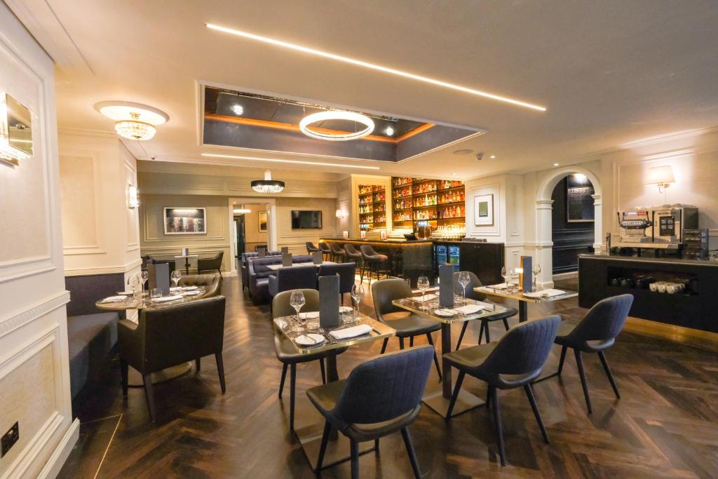 Restaurante do Belvedere Hotel Dublin City Centre, em Dublin.